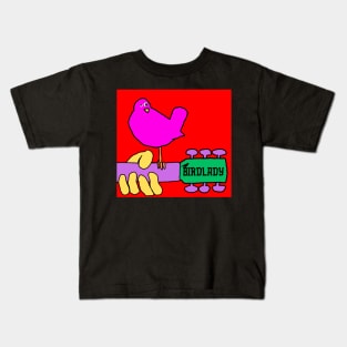 Birdlady's Guitar Kids T-Shirt